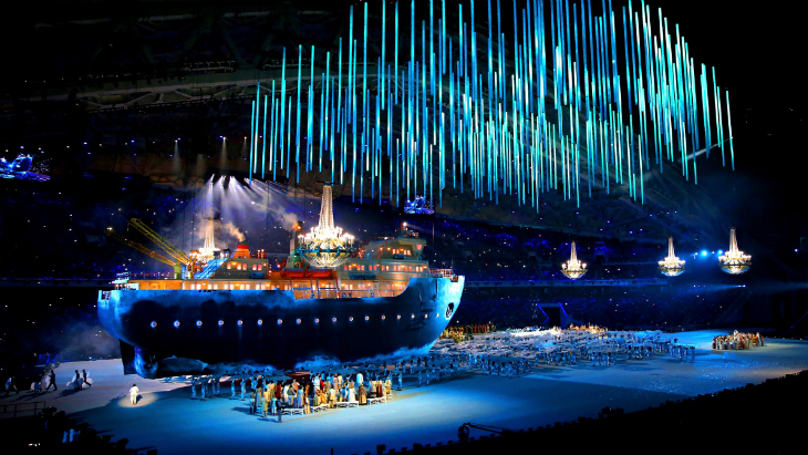 Церемония открытия Паралимпиады в Сочи