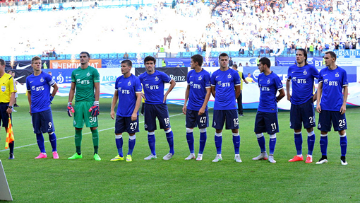 Футболисты Динамо