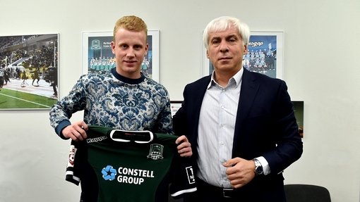 Контракт Вячеслава Подберезкина с Краснодаром рассчитан на 4,5 года