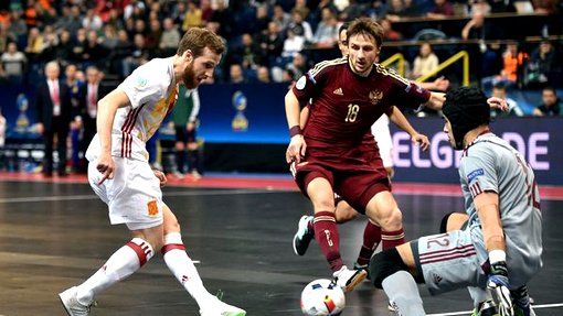 Сборная России проиграла испанцам в финале ЧЕ по мини-футболу