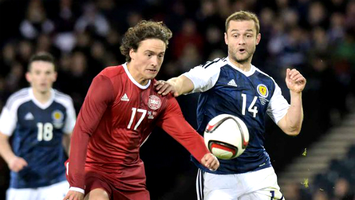 Сборная Шотландии оделала команду Дании в товарищеском матче