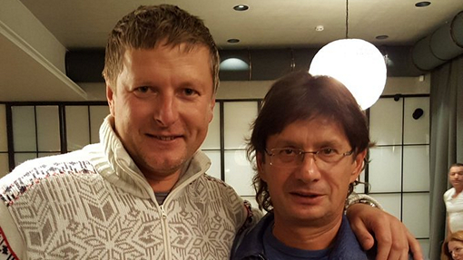 Евгений Кафельников и Леонид Федун Евгений Кафельников и Леонид Федун