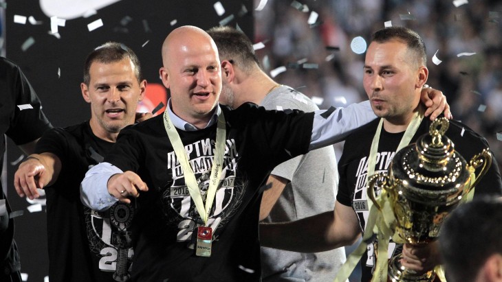 Марко Николич в «Партизане» Марко Николич в «Партизане»