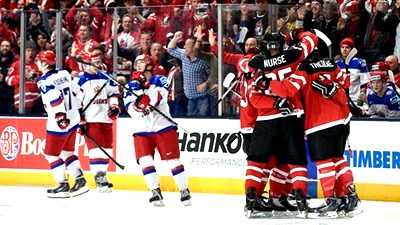 Россияне уступили канадцам в решающем матче