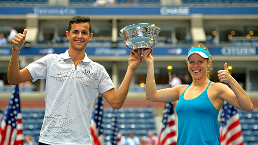 Зигемунд и Павич выиграли US Open в миксте