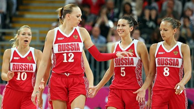 Российские баскетболистки