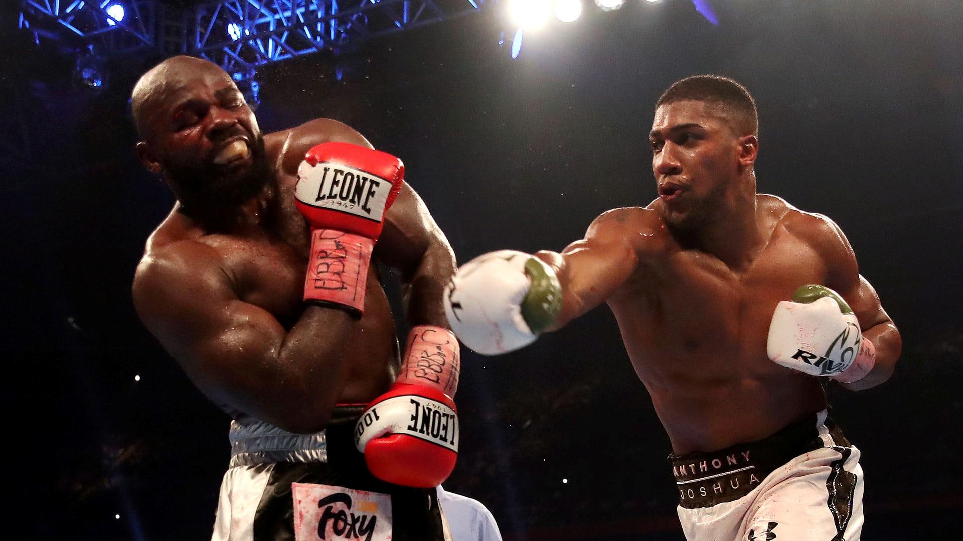 Энтони Джошуа защитил пояса WBA Super, IBF, IBO