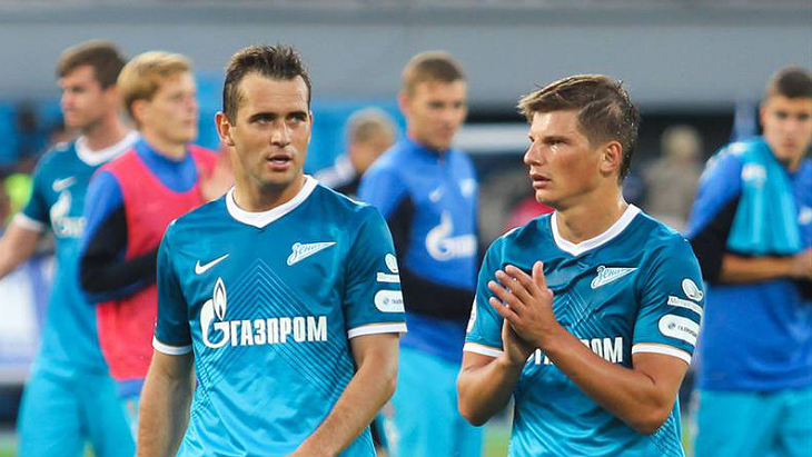 Кержаков и Аршавин — снова вместе в Лиге чемпионов