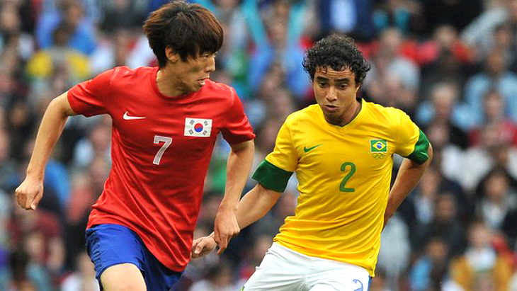 Корея и Бразилия уже встречались на уровне олимпийских сборных