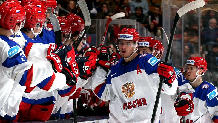 Молодежная сборная России по хоккею поспорит с командой США за путевку в полуфинал чемпионата мира