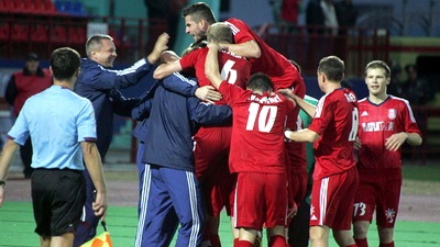 Футболисты «Мордовии»