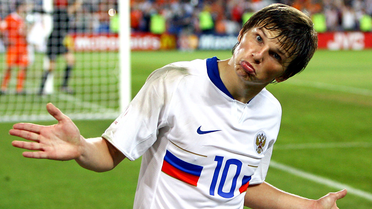 Андрей Аршавин, символ сборной России последних 10 лет