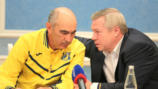 Курбан Бердыев и Василий Голубев
