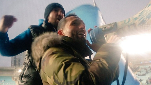 «Динамо» приехал поддержать Кевин Кураньи «Динамо» приехал поддержать Кевин Кураньи
