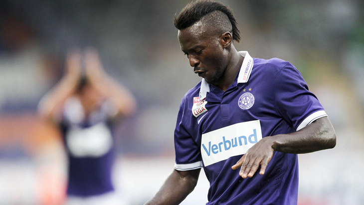 Нигерийский нападающий "Аустрии" может оказаться в ЦСКА этим летом