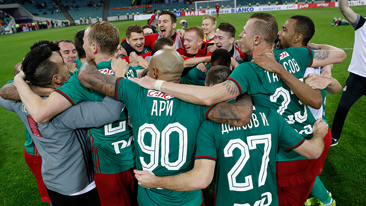 Футболисты «Локомотива»