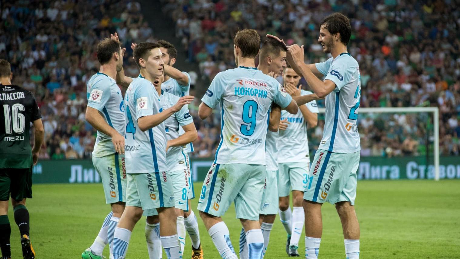 Футболисты «Зенита»
