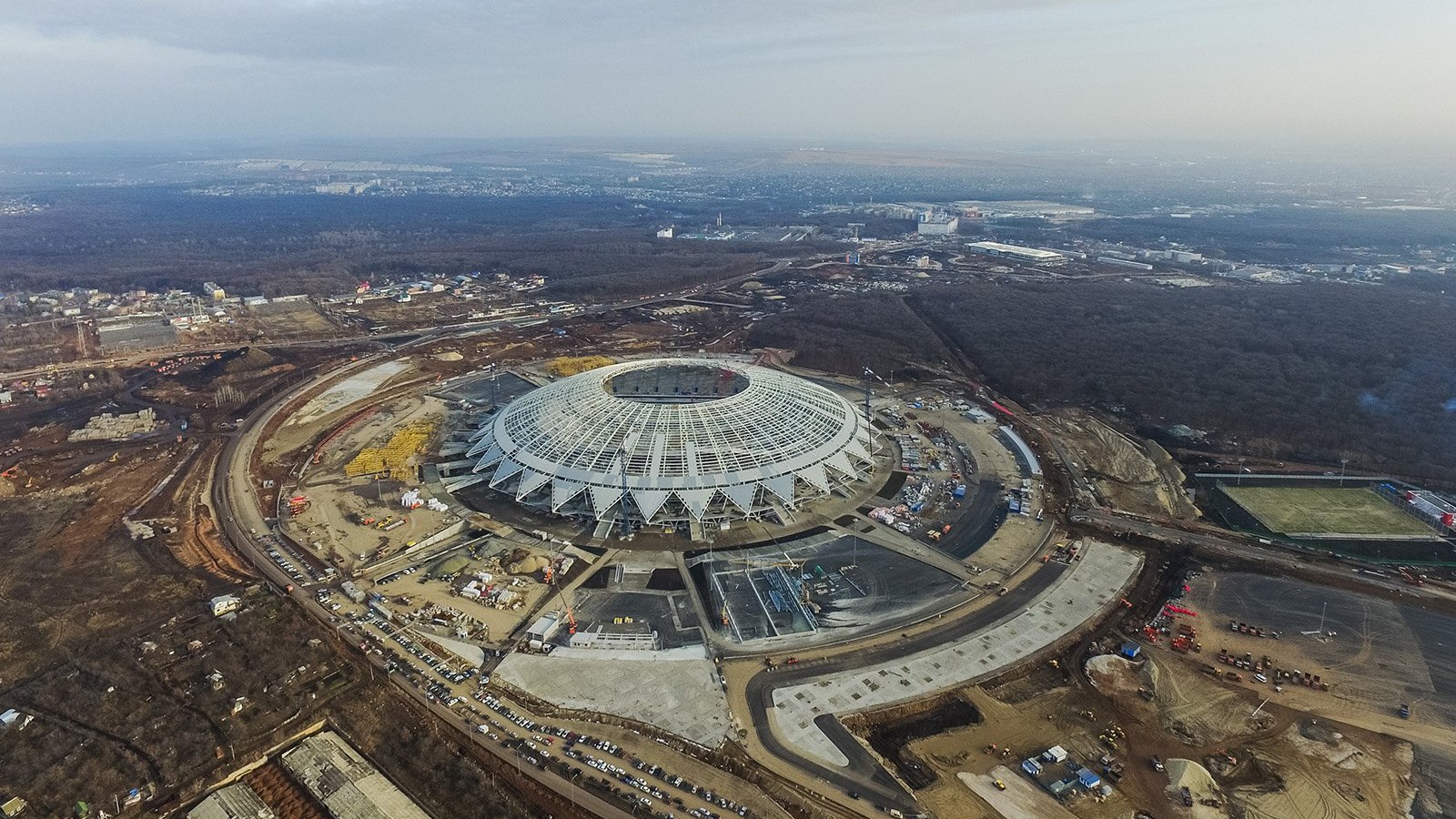 Возле «Самара Арены» будет разбит английский парк с велодорожками Возле «Самара Арены» будет разбит английский парк с велодорожками