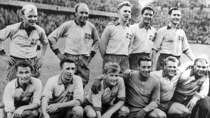 Сборная Швеции на домашнем ЧМ-1958