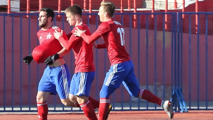 Футболисты «СКА-Хабаровск»