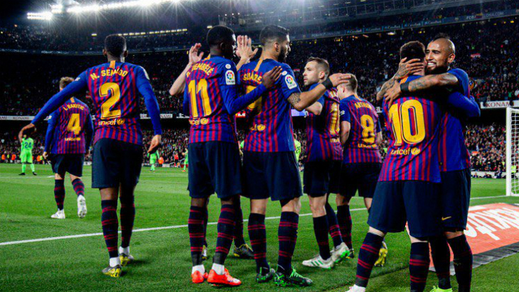 «Барселона» обыграла «Леванте» и стала чемпионом Испании