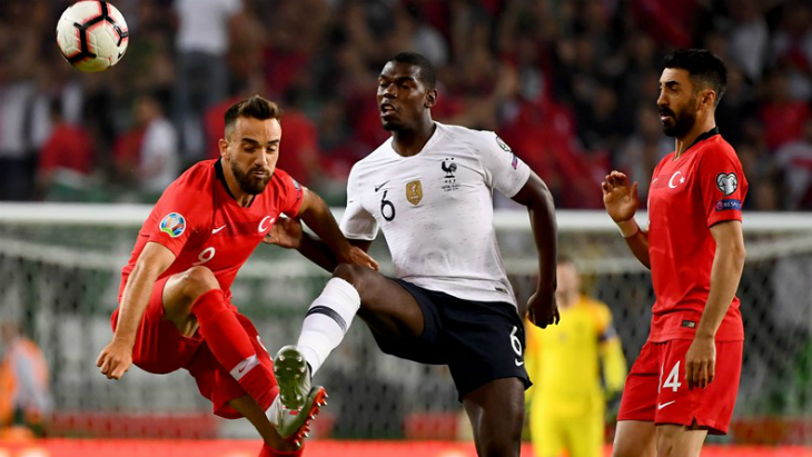 Сборная Франции проиграла Турции в матче отбора Евро-2020