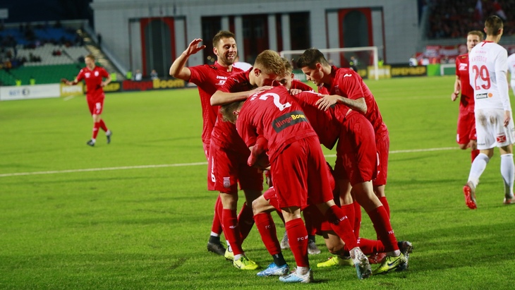 Футболисты «Уфы»