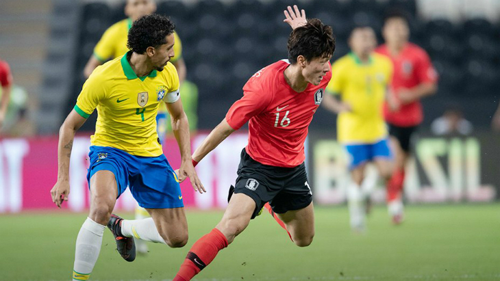 Бразилия разгромила команду Южной Кореи