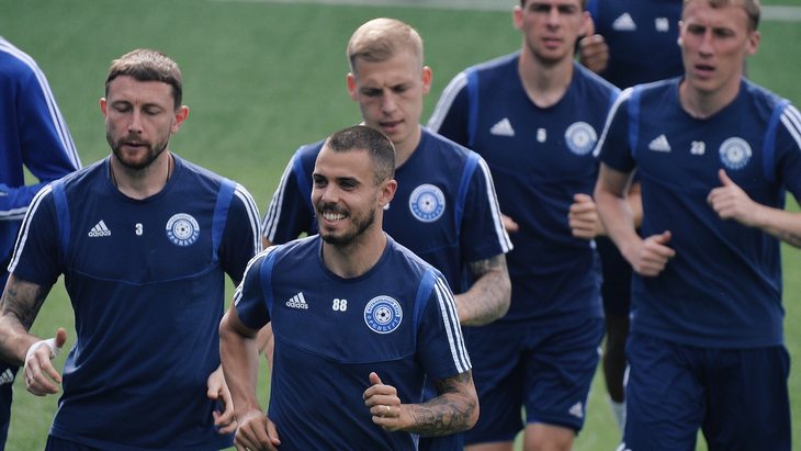 Футболисты «Оренбурга»