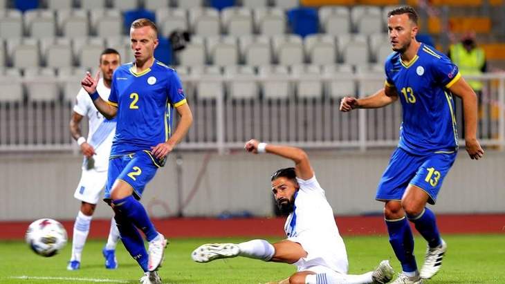 Греция одержала победу над Косово