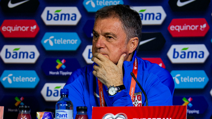 Тренер Сербии: Россия — большая футбольная нация, матч против такой команды мотивирует