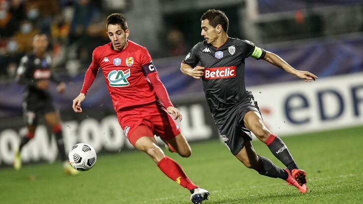«Монако» обыграл «Кевийи-Руан» в Кубке Франции