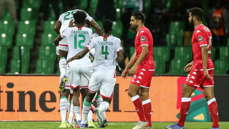 Сборная Буркина-Фасо обыграла Тунис и вышла в четвертьфинал Кубка Африки