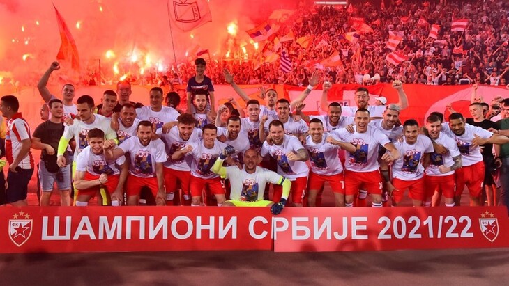 «Црвена Звезда» в 33-й раз выиграла чемпионат Сербии