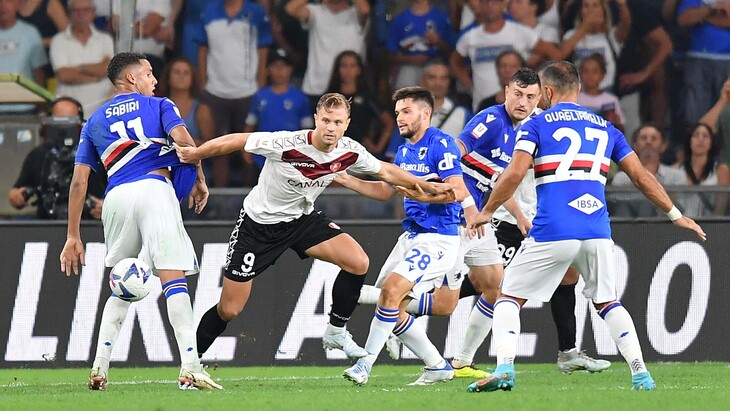 «Сампдория» победила «Реджину» в Кубке Италии