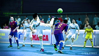 Противостояние «Реала» и «Барселоны» в «FIFA Street» Противостояние «Реала» и «Барселоны» в «FIFA Street»