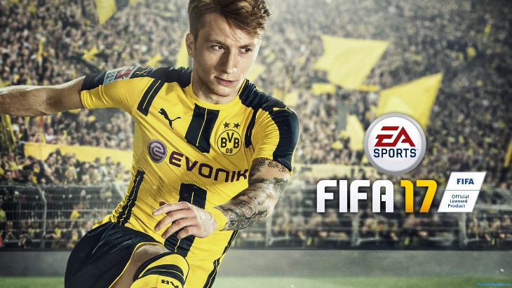Марко Ройс на обложке FIFA 17
