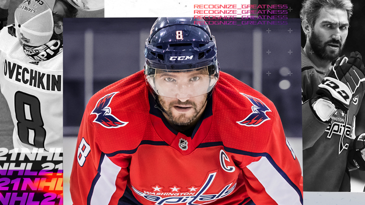 Александр Овечкин на обложке NHL 21 Александр Овечкин на обложке NHL 21