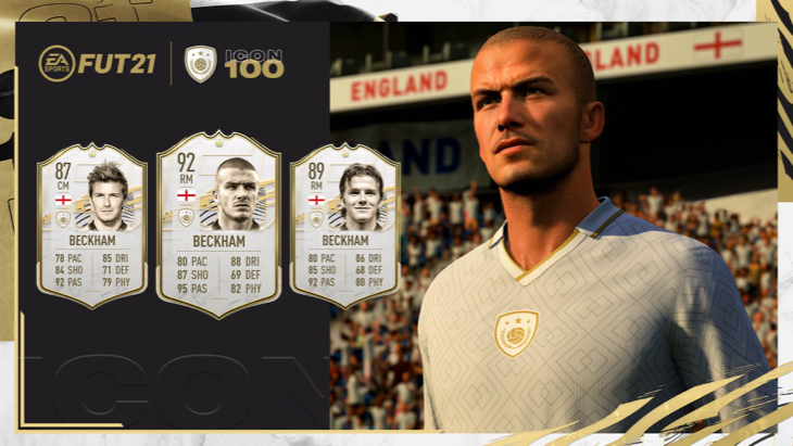 Дэвид Бекхэм в FUT 21