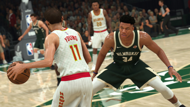 Геймплей в NBA 2K21