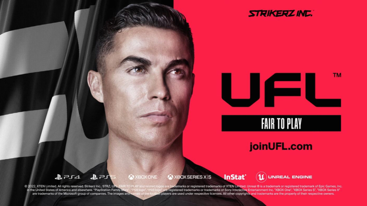 Криштиану Роналду на обложке UFL