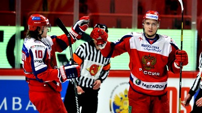 В субботу россияне разгромили сборную Чехии со счетом 6:0 В субботу россияне разгромили сборную Чехии со счетом 6:0