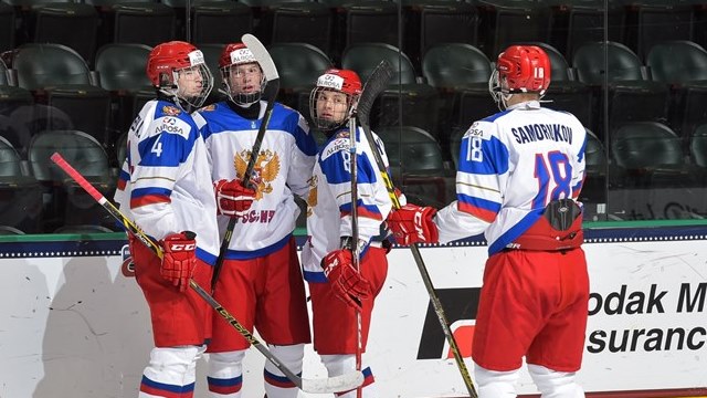 Хоккеисты сборной России