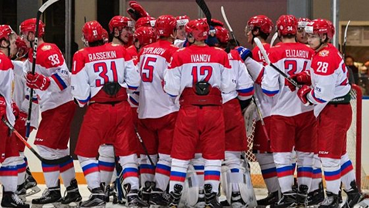 Хоккеисты сборной России