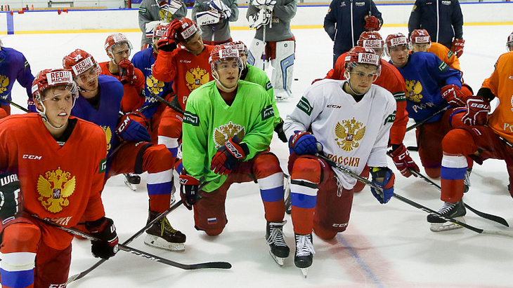 Хоккеисты сборной России
