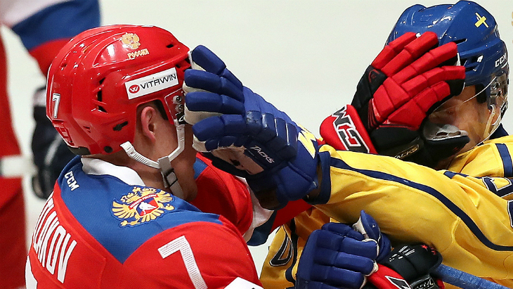 Игроки шведской лиги преподали урок звездам КХЛ