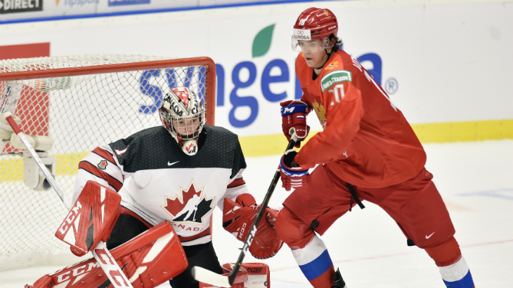 Сборная России разгромила Канаду на МЧМ по хоккею