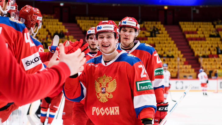 Хоккеисты сборной России