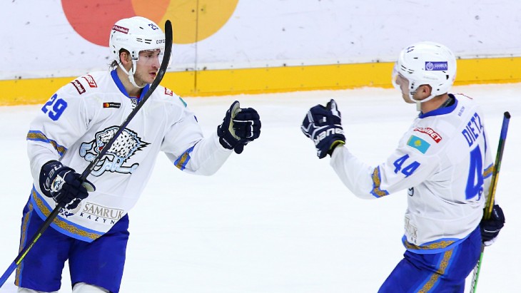 Игроки «Барыса»