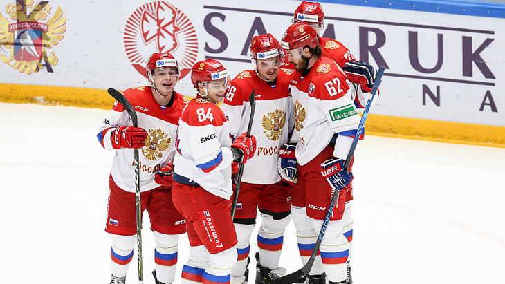 Хоккеисты олимпийской сборной России переиграли вторую команду Казахстана